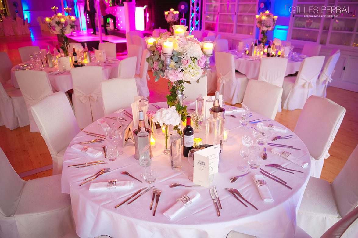 Grande table ronde Mariage hôtel toulon